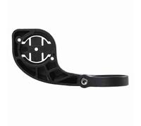 Fesjoy Supporto GPS per Manubrio da Bicicletta Supporto Durevole in 2 Colori per Edge Rider Plastica Visiva Ergonomica (Nera)