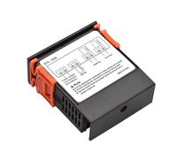 Fesjoy Termoregolatore Digitale STC-1000 Materiale ABS Ad Alta compatibilità Supporta la Correzione della Temperatura e L'avvio Ritardato per Frigoriferi Domestici, DC 12V (#2)