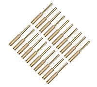 Fesjoy Testa per Affilare la a Catena, Kit Set di Lime per Affilatrice per Bava per Affilatrice per Motosega, Funzionamento Semplice in 2 Passaggi, Affilatura Stabile Ed Efficace per (Oro)