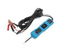 Fesjoy Tester Dell'impianto Elettrico Dell'auto Strumento di Test della polarità della Tensione di Precisione per il Valore Batteria Esame del Tocco Al Suolo Pratico per la Diagnosi del Veicolo (Blu)