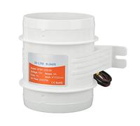 Fesjoy Ventola Ad Alte Prestazioni 12V, 235CFM | Costruzione in materiale ABS, design efficiente a cinque pale, funzionamento a bassa rumorosità, adatto per tettoie, sale