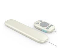 fesoklaf Altoparlante Bluetooth a conduzione ossea, con telecomando, per dormire, portatile, supporto per scheda TF, timer di rumore bianco, senza fili, aiuto per il sonno privato, con bassi stereo