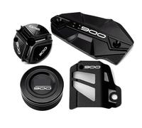 FESOKSEJ Coperchio Liquido Freno Moto Cilindro del Liquido dei Freni Master Serbatoio Olio Tappo di Protezione per KA&WASAKI Z900 2017-2019 2020 2021 2022 2023 Z 900