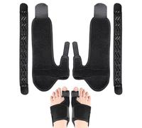 FESSOSKO 2 Pezzi di Correttore per Alluce Valgo, Tutore Regolabile e Divaricatore per Sollievo dal Dolore, Protezione per Dita dei Piedi per Donna e Uomo