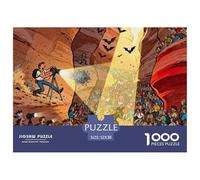 Fessura del raggio di luce nel Canyon Antelope Puzzle in Legno Impermeabile Puzzles Da 1000 Pezzi Per Adulti Sfidanti E Rompicapo Puzzle Per Decorazioni Domestiche