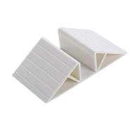 Fessura di Rinforzo, Accessori for Fessure di Rinforzo for Rotaie Delle Porte, Base di Fissaggio for Bambini e Animali Domestici, Bianco, Verde Chiaro(Bottom reinforcing 1PC)