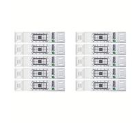 Fessurimetro da Parete per superfici piane per misurare lesioni crepe e fessure sui muri confezione 10 pezzi