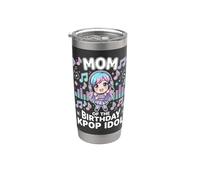Festa a tema Kpop Idol Chibi Girls K pop per la mamma del compleanno Bicchiere termico in acciaio inox doppia parete