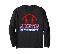 Festa Abbinata a Tema Baseball per Il Primo Compleanno di Auntie of Rookie Maglia a Manica