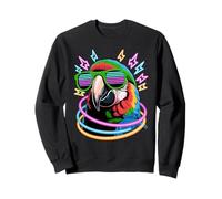 Festa Ara Pappagallo Occhiali da Sole Pappagalli Felpa