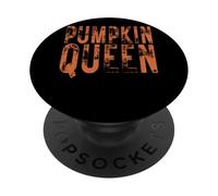 Festa autunnale di Halloween della regina della zucca PopSockets PopGrip Adesivo