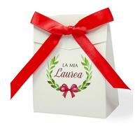 Festa Centro 50pz Scatoline Bomboniere Portaconfetti Scatole Confetti Scritta La Mia Laurea, Bomboniere Decorazione Fai da Te Festa Laurea Regalo (Rettangolo)