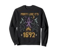 Festa Come se Fosse 1692 Halloween Spooky Haunted Season Felpa