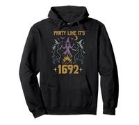 Festa Come se Fosse 1692 Halloween Spooky Haunted Season Felpa con Cappuccio