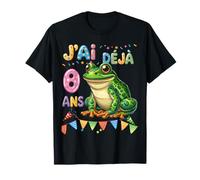 Festa d'anniversario grenouille pour Enfants de 8 Ans Maglietta