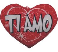 Festa degli Innamorati CUSCINO ROSSO IL SOGNO TI AMO con scritta