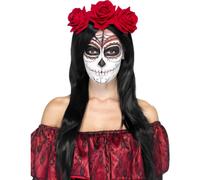 Festa Dei Morti Fascia Per La Testa Costume Elegante Accessorio Nuovo