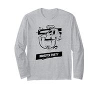 Festa dei Mostri (Grafica di Halloween) Maglia a Manica
