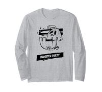 Festa dei Mostri (Grafica Divertente) Maglia a Manica