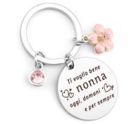 Festa Dei Nonni Idee Regalo,Regalo Nonna Compleanno,Regalo per Nonna Portachiavi,Regali Nonna Idee Regalo,Regali per Nonna,Regalo Nonna Natale,Festa Della Mamma Idee Regalo Nonna Regali per La Nonna