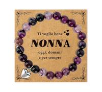 Festa Dei Nonni Idee Regalo,Regalo Nonna Compleanno,Regalo per Nonna,Regali Nonna,Bracciale Nonna,Regalo per la Nonna Idee Regalo Regali per la Nonna,Regalo Festa dei Nonni Regalo Nonna Natale