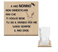 Festa dei Nonni Idee Regalo,Regalo Nonno Sottobicchieri Legno,Regalo Nonno Compleanno,Regalo per Nonno,Regali Nonno,Nonno Idee Regalo,Nonni Idee Regalo,Regalo per I Nonni,Regalo Nonno Natale