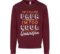 Festa Dei Nonni Mi Chiamano Papà Felpa Per Bambini