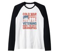 Festa dei veterani del nonno dei veterani della guerra fredda Maglia con Maniche Raglan