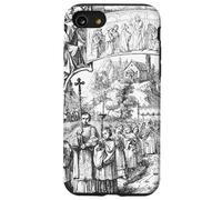 Festa del Corpus Domini Processione Cattolica Tradizionale Arte Custodia per iPhone SE (2020) / 7/8
