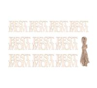 Festa del papà artigianato in legno fai -da -te - Lettere di legno incompiute per papà | Decorazioni papà personalizzabili, ornamenti per le vacanze fatti a mano, regalo per la festa del papà personal
