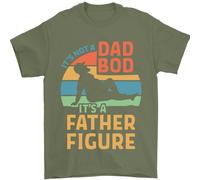 Festa Del Papà Bod sia Un Padre Figura T-Shirt 100% Cotone