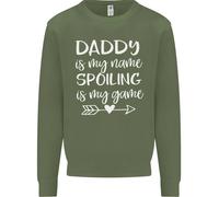 Festa Del Papà Daddy È Il Mio Nome Divertente Papà Uomo Felpa Maglione