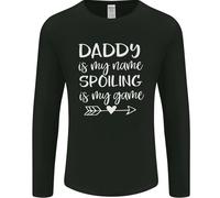 Festa Del Papà È il Mio Nome Divertente Papà Uomo Maniche