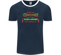 Festa Del Papà Im Il Passo Che Ha Fatto Avanzare Uomo Ringer T-Shirt FotL