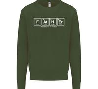 Festa Del Papà L'Elemento Di Saggezza Papà Uomo Felpa Maglione