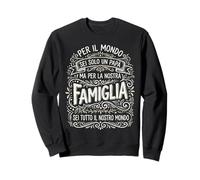 Festa del papà Migliore del Mondo Figlio Figlia Padre Felpa