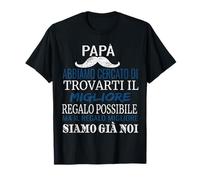 Festa Del Papà Migliore Del Mondo Figlio Figlia Padre maglia Maglietta