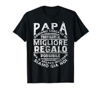Festa Del Papà Migliore Del Mondo Figlio Figlia Padre maglia Maglietta