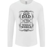 Festa Del Papà Migliore Papà IN la Parola Uomo Maniche