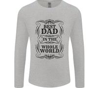 Festa Del Papà Migliore Papà IN la Parola Uomo Maniche