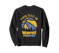 Festa del papà NBA This Dad Is Memphis Forever Felpa