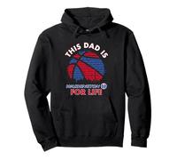 Festa del papà NBA This Dad Is Washington for Life Felpa con Cappuccio