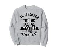 Festa del papà per il nonno in spagnolo dia del padre abuelo Felpa