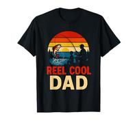 Festa del papà Reel Cool Dad Fishing Maglietta