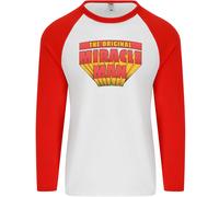 Festa Del Papà The Original Miracle Man Uomo L/S Baseball T-Shirt