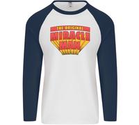 Festa Del Papà The Original Miracle Man Uomo L/S Baseball T-Shirt