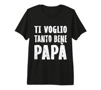 Festa del papà Ti Voglio Tanto Bene papà Maglietta Premium