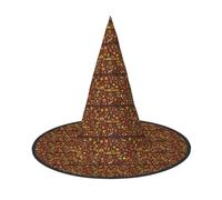 Festa del Ringraziamento Halloween Cappello da strega feste Cosplay Stage | Cappello da mago per Halloween, Natale, Death God, vampiro, mago, cosplay, spettacolo, decorazione di carnevale