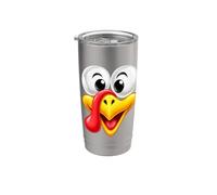 Festa del Ringraziamento Turchia Face Matching Family Costume Regalo Bambini Bicchiere termico in acciaio inox doppia parete