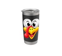 Festa del Ringraziamento Turchia Face Matching Family Costume Regalo Bambini Bicchiere termico in acciaio inox doppia parete